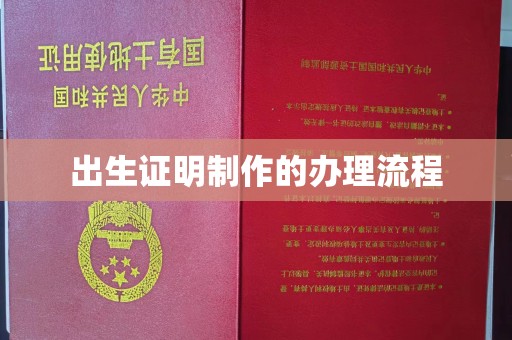 二道江出生证明制作的办理流程