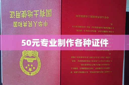 二道江50元专业制作各种证件