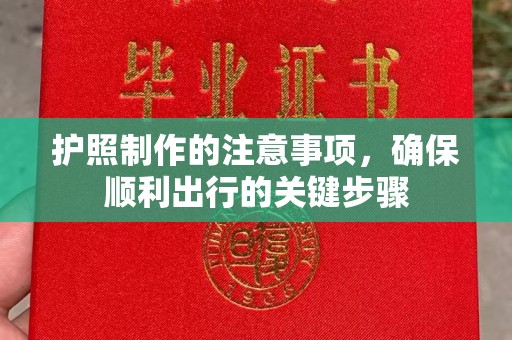 二道江护照制作的注意事项，确保顺利出行的关键步骤