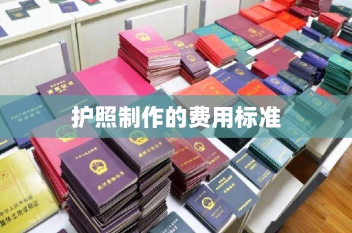 二道江护照制作的费用标准